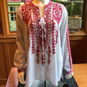 Johnny Was Summer Tunic - Size M